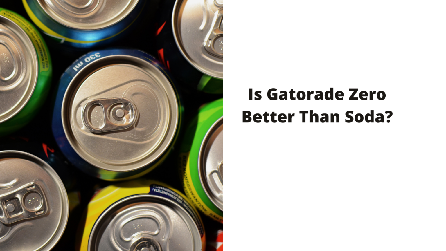 is gatorade better than pop