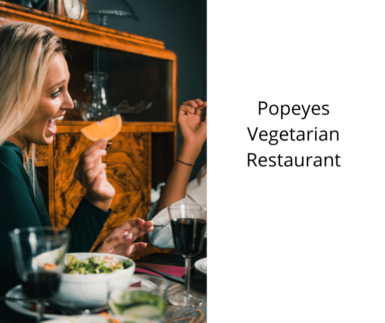 Popeyes Vegetarian Restaurant Vegan Freaks