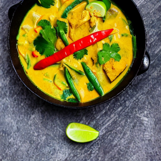 Delicious Thai Yellow Curry