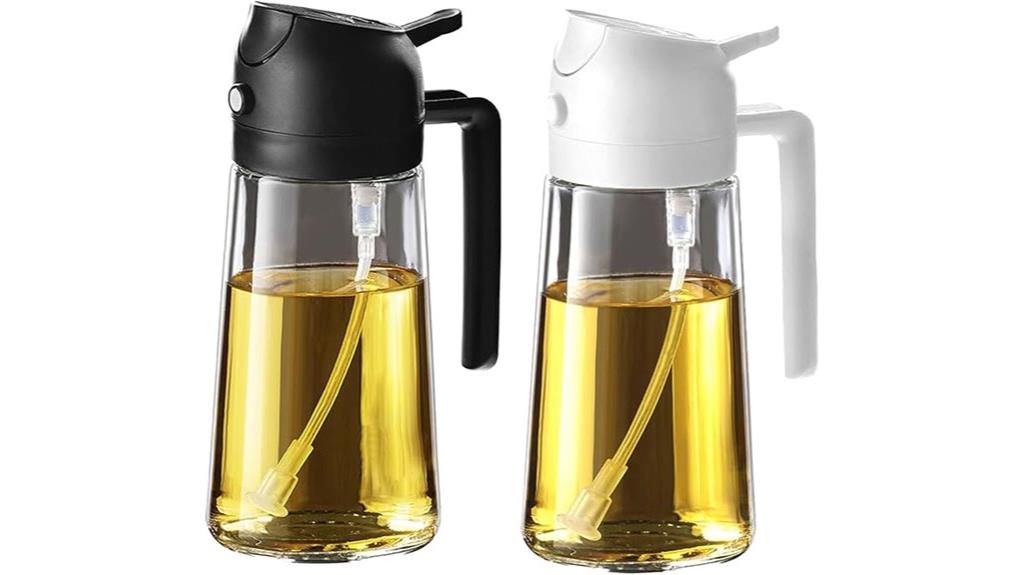 16oz glass olive oil sprayer