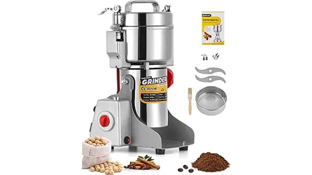 700g electric grain mill