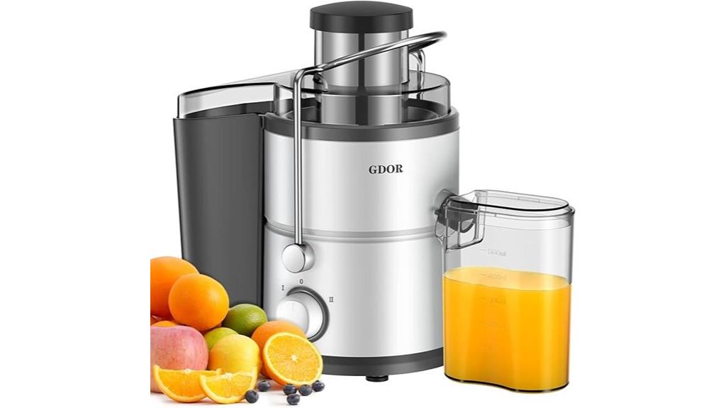 800w white juicer