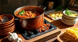 affordable lentil bolognese preparation