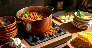 affordable lentil bolognese preparation
