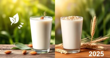 almond vs oat milk