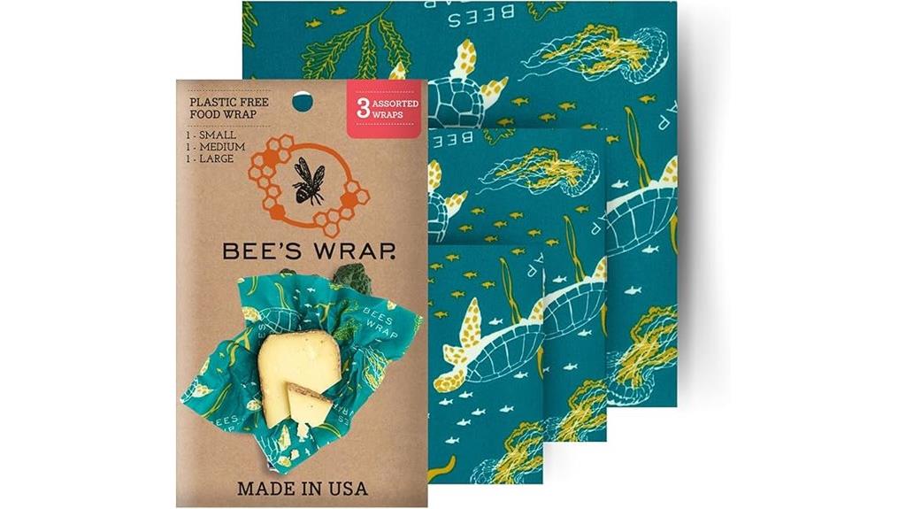 bees wrap ocean pack