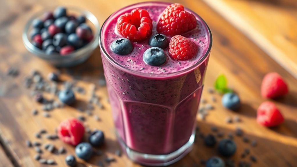 berry chia fiber boost
