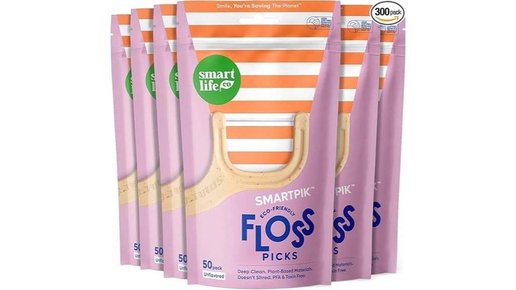 biodegradable dental floss picks