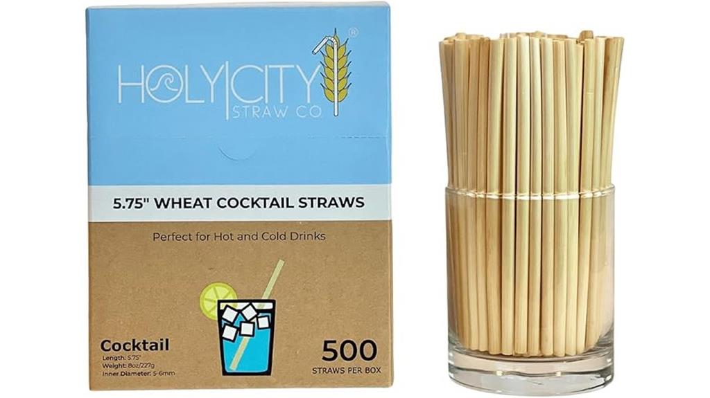 biodegradable plant based wheat straws
