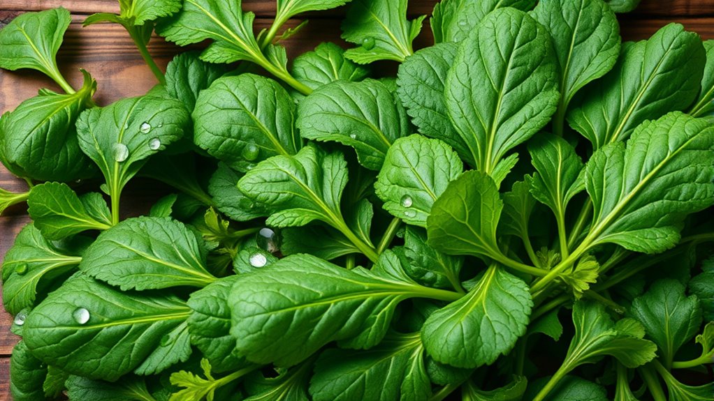 calcium rich flavorful greens
