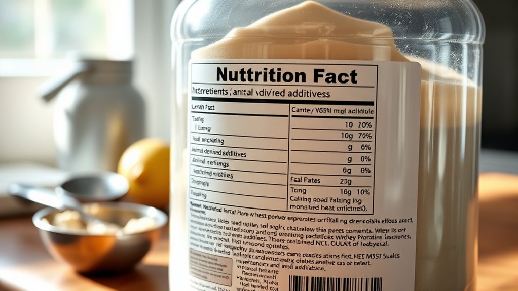 check for hidden dairy