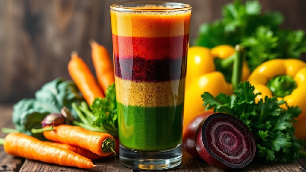 colorful pigments boost vitality