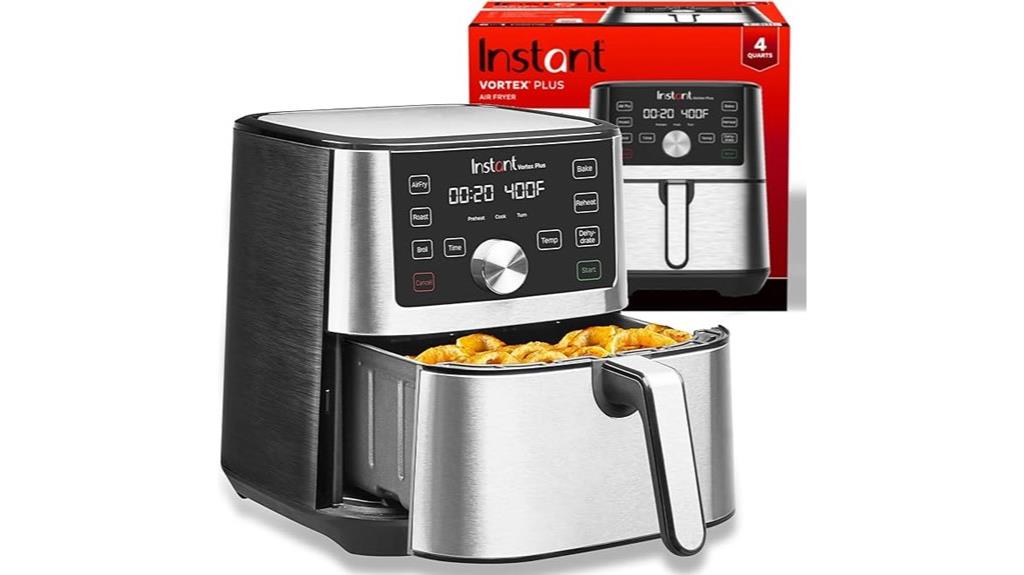 compact 4 quart air fryer
