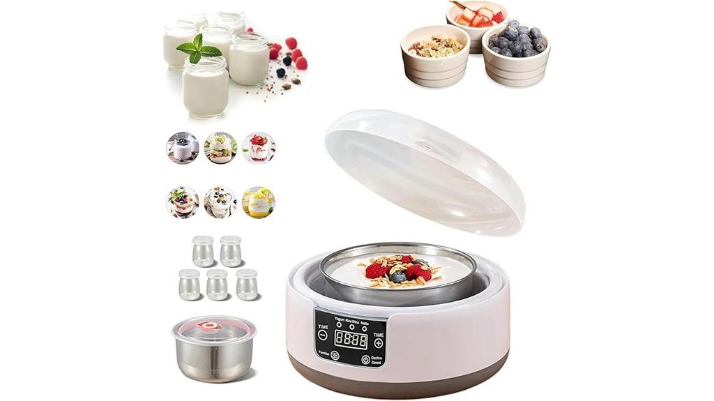 controlled probiotic yogurt machine