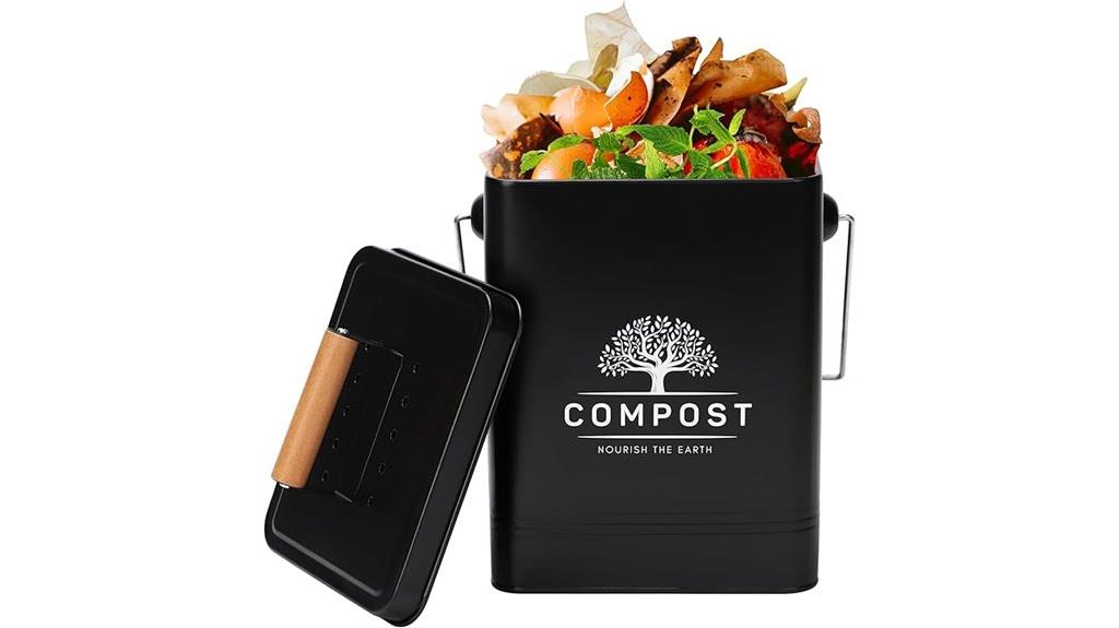 countertop 1 7 gallon compost