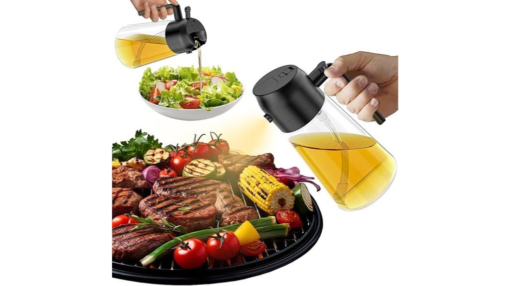dual purpose cooking oil sprayer