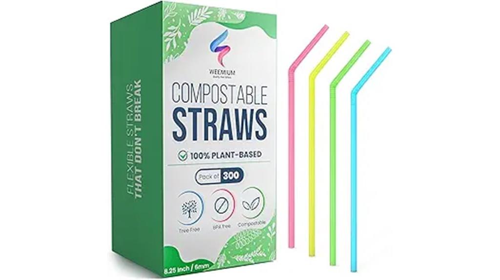 eco friendly biodegradable straws