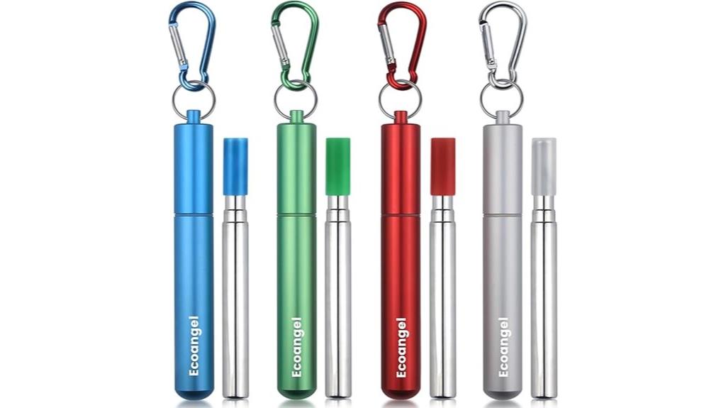 eco friendly cruise straw set