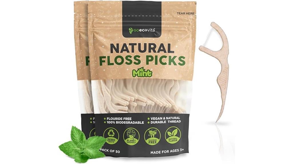eco friendly mint floss