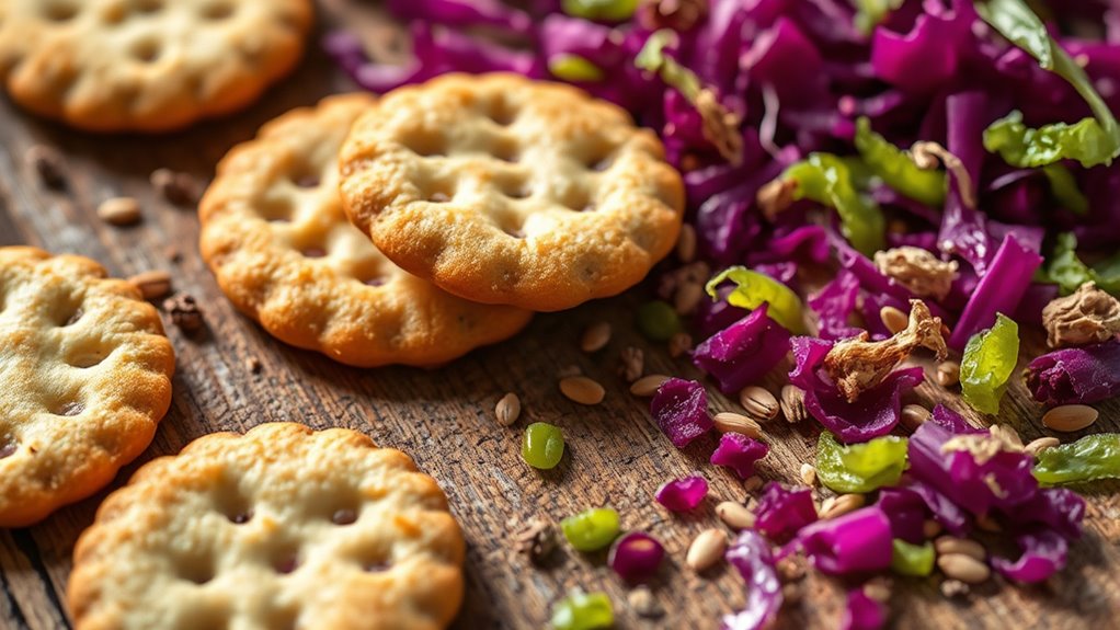 eco friendly nutritious pulp crackers