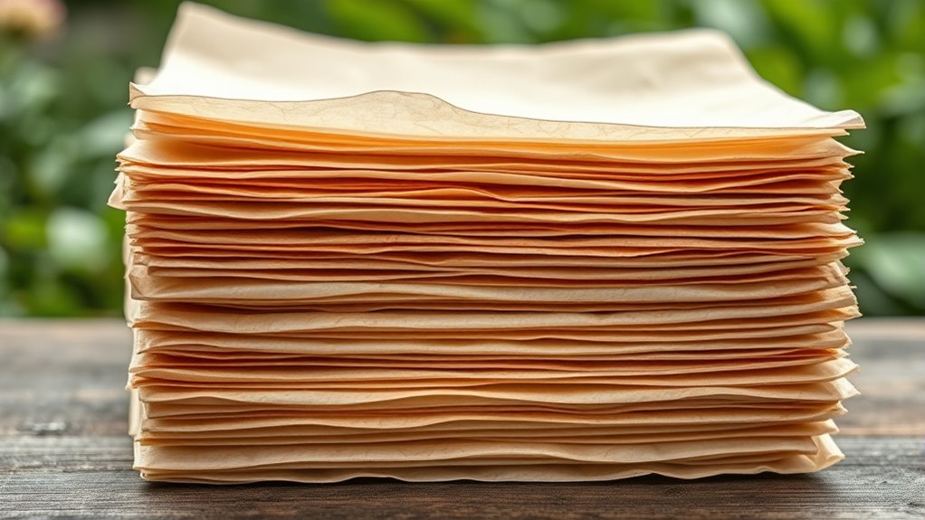 eco friendly parchment sheets