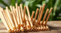 eco friendly wheat straw straws