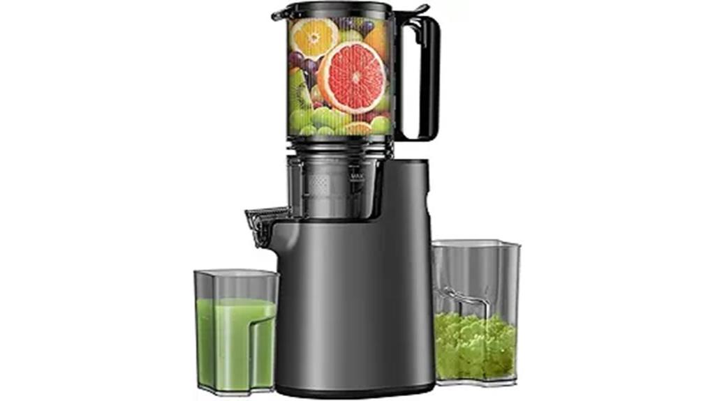 efficient wide feed juicer