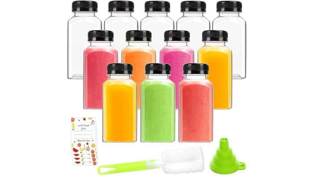 eight ounce bpa free bottles