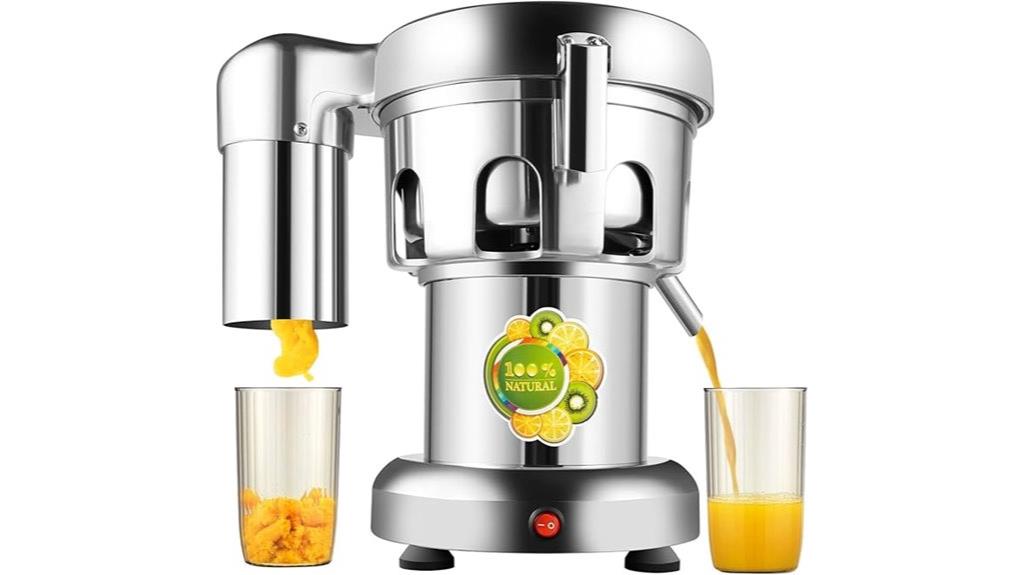 electric commercial juice extractor