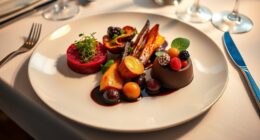 elegant vegan dinner menu