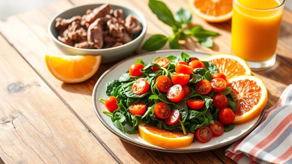 enhance iron absorption naturally
