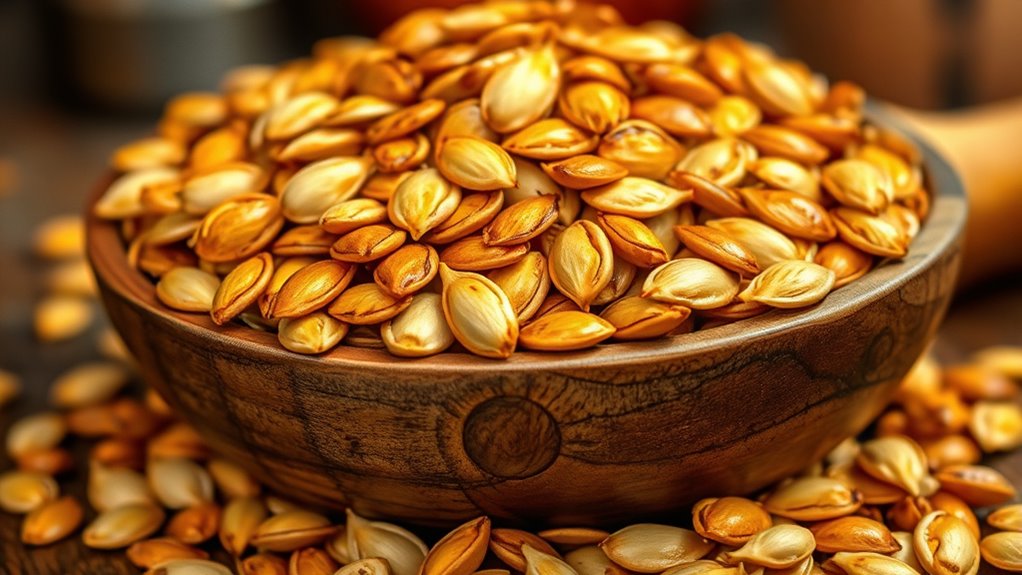 evenly toasted flavorful seeds