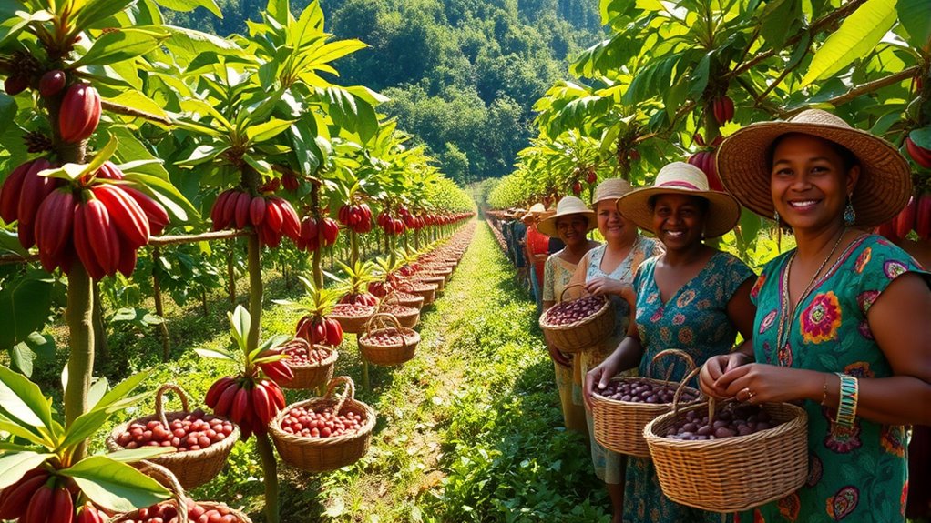 fair trade cacao empowers communities