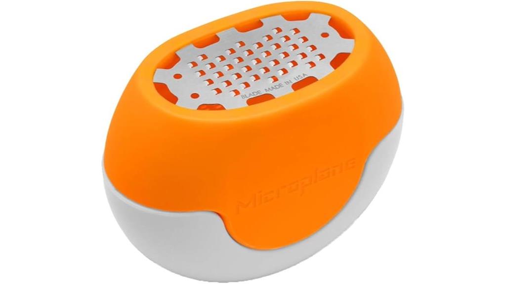 flexible orange citrus zester