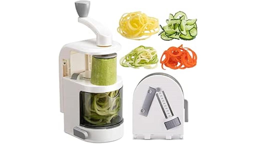 four in one vegetable spiralizer
