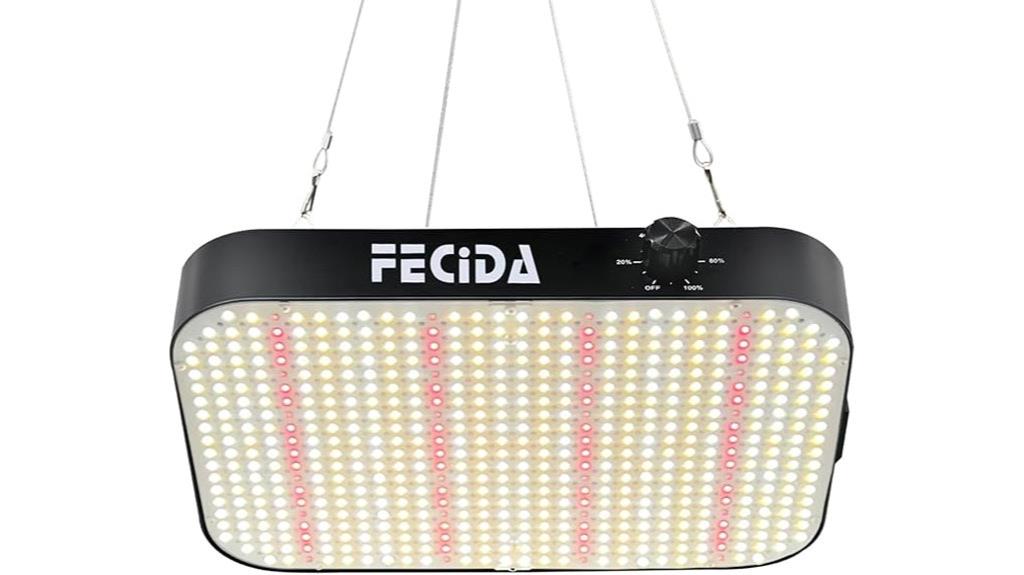 full spectrum dimmable grow light