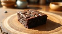 gluten free oil free fudgy brownie