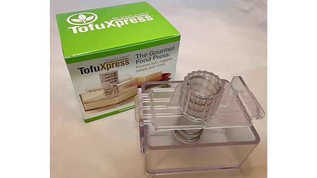 gourmet tofu pressing dish
