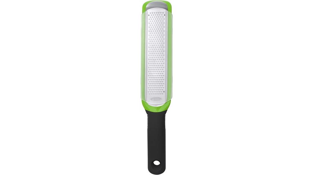 green etched zester grater