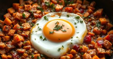hearty tempeh breakfast skillet