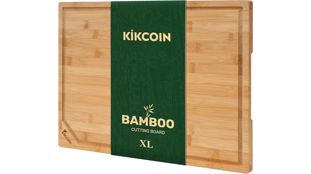 heavy duty bamboo chopping board