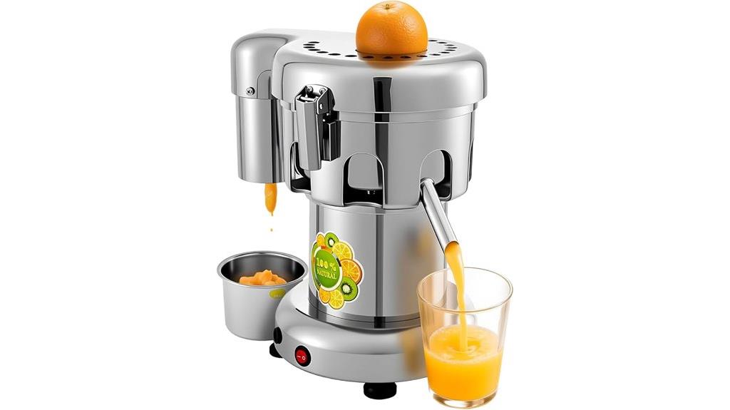 heavy duty fruit juicer
