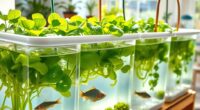 home aquaponics water savings