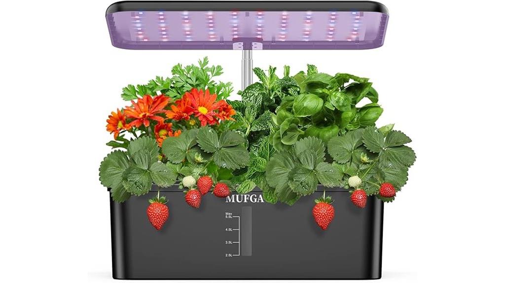 hydroponic grow light system