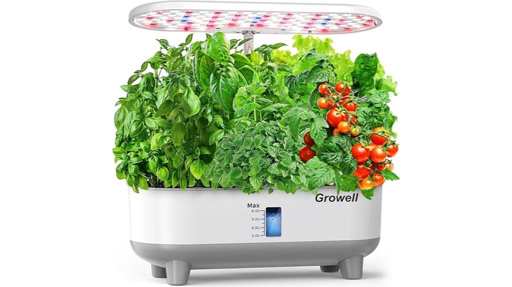 hydroponic kit with 16 pods
