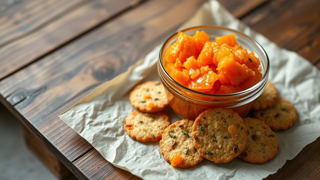 juice pulp crackers recipe