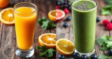 juice versus smoothie detox