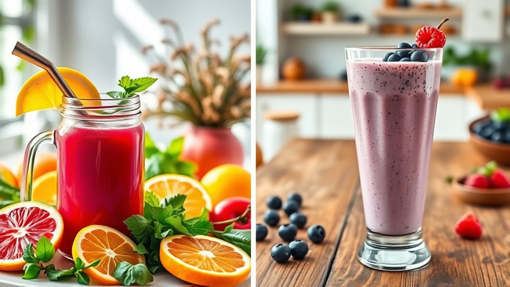 juice vs smoothie detox