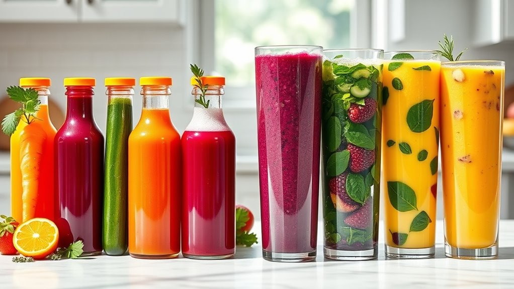 juice vs smoothie s detox approach
