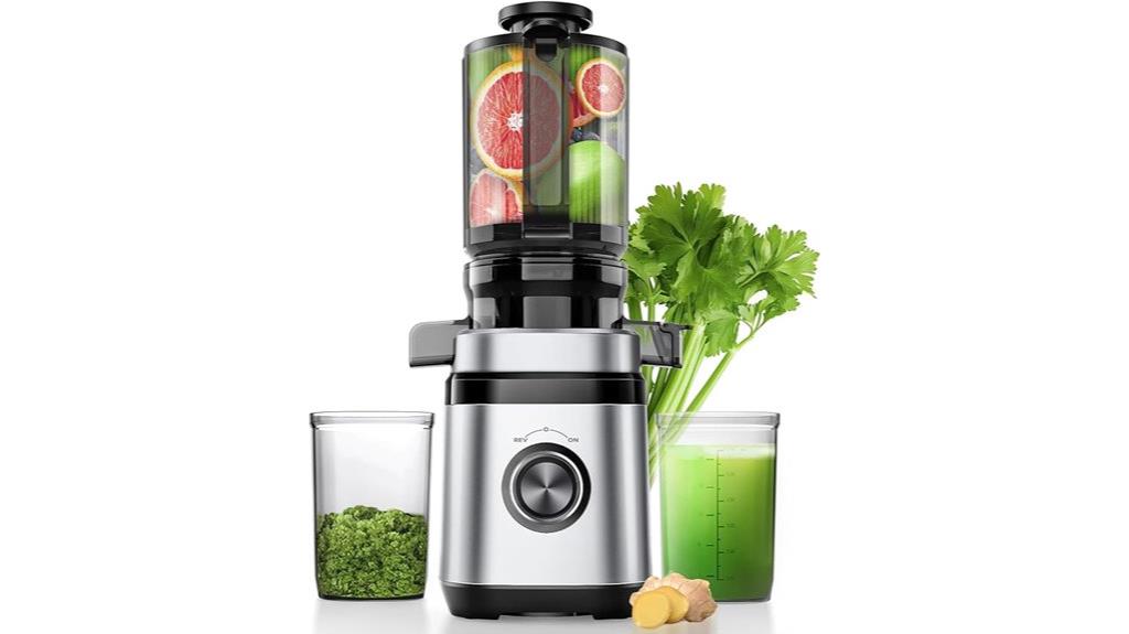 juicer with 4 41 chute